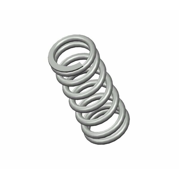 Zoro Approved Supplier Compression Spring, O= .360, L= .88, W= .049 G109961506